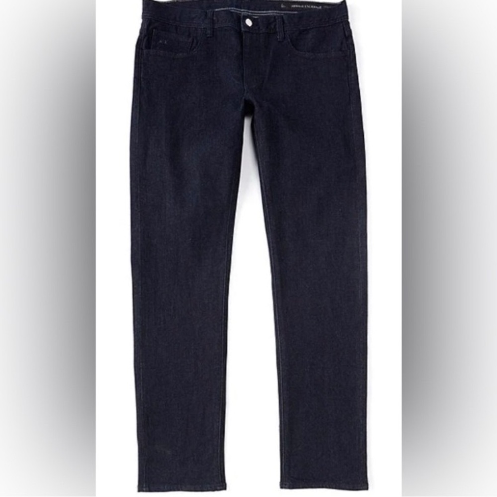 A/X Womens Slim Fit Black Jeans Armani Exchange